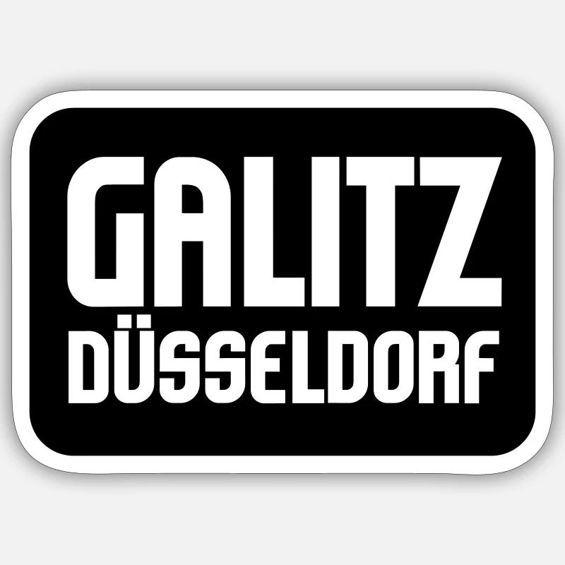 Galitz Logo - Sticker Größe S (10 x 10 cm) - Mattweiß