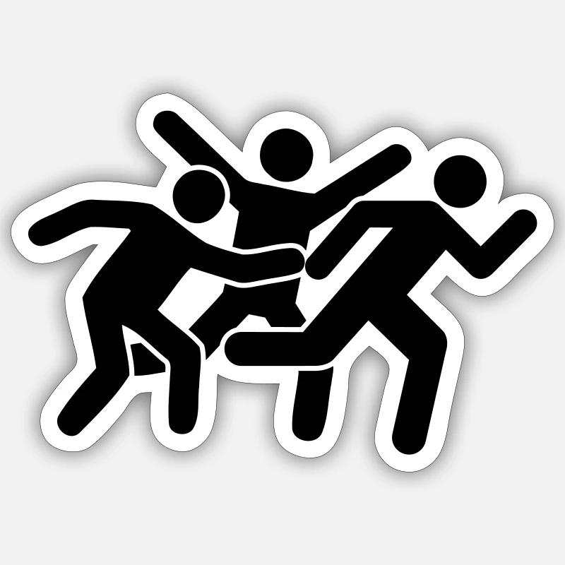 Sticker Größe S (10 x 10 cm) - 