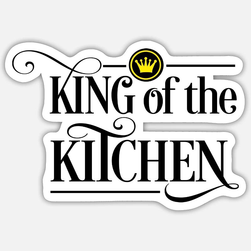 Cuisinier Sticker taille S (10 x 10 cm)