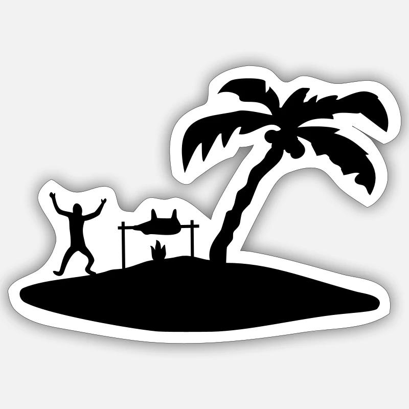 barbecue Sticker size S (10 x 10 cm)