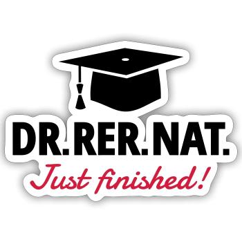 Doctor - Sticker size S (10 x 10 cm) - white matte - Front