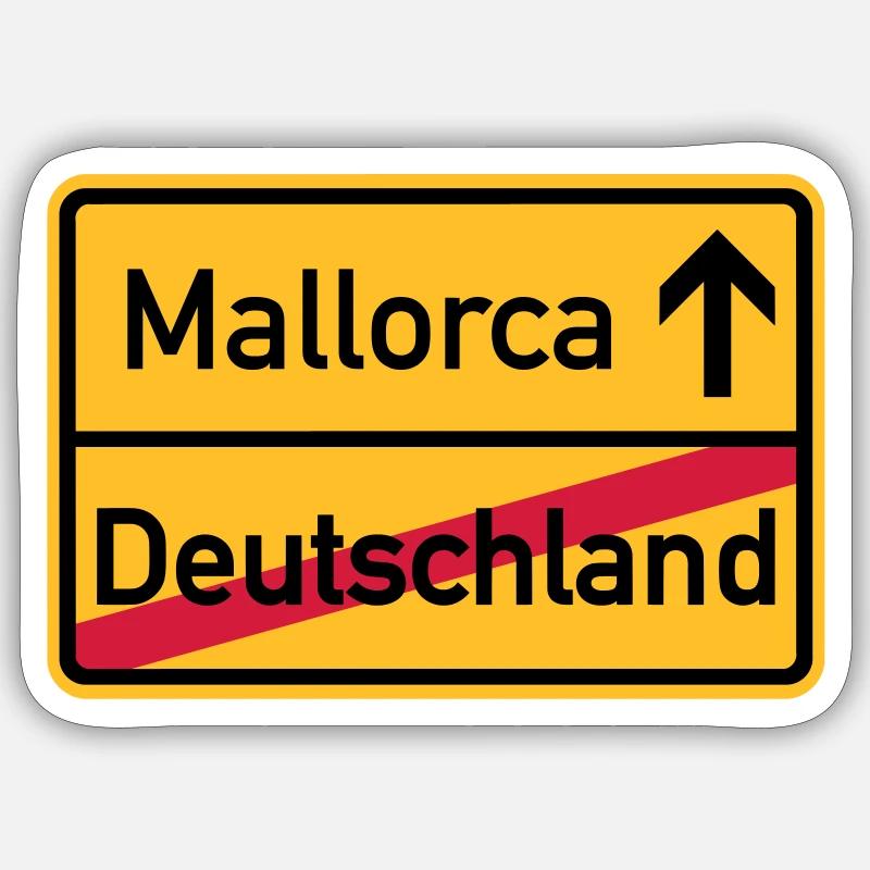 Mallorca Sticker Größe S (10 x 10 cm)