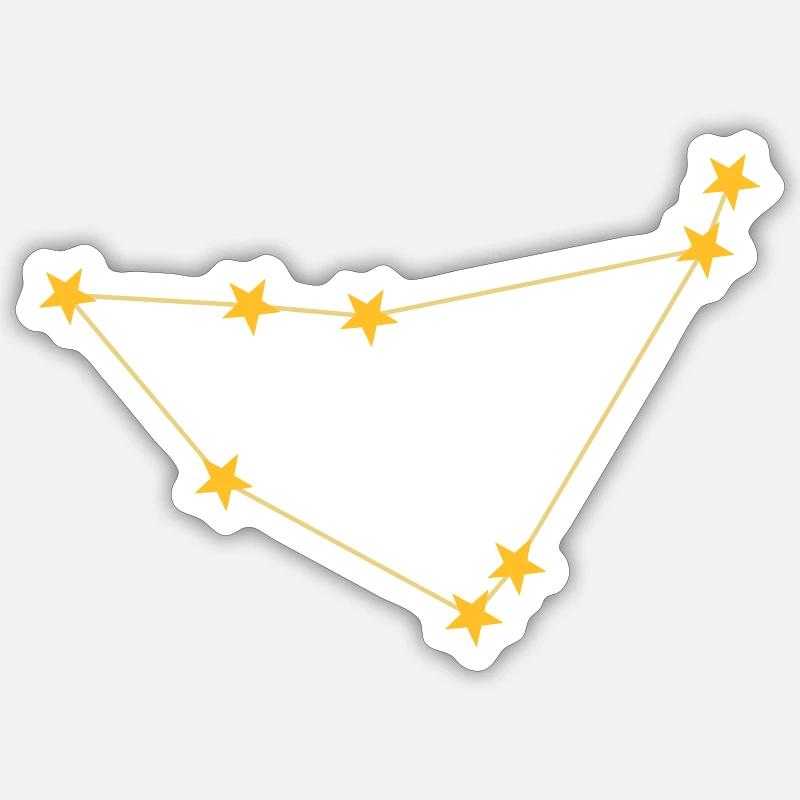 Constellation Capricorn Sticker size S (10 x 10 cm)