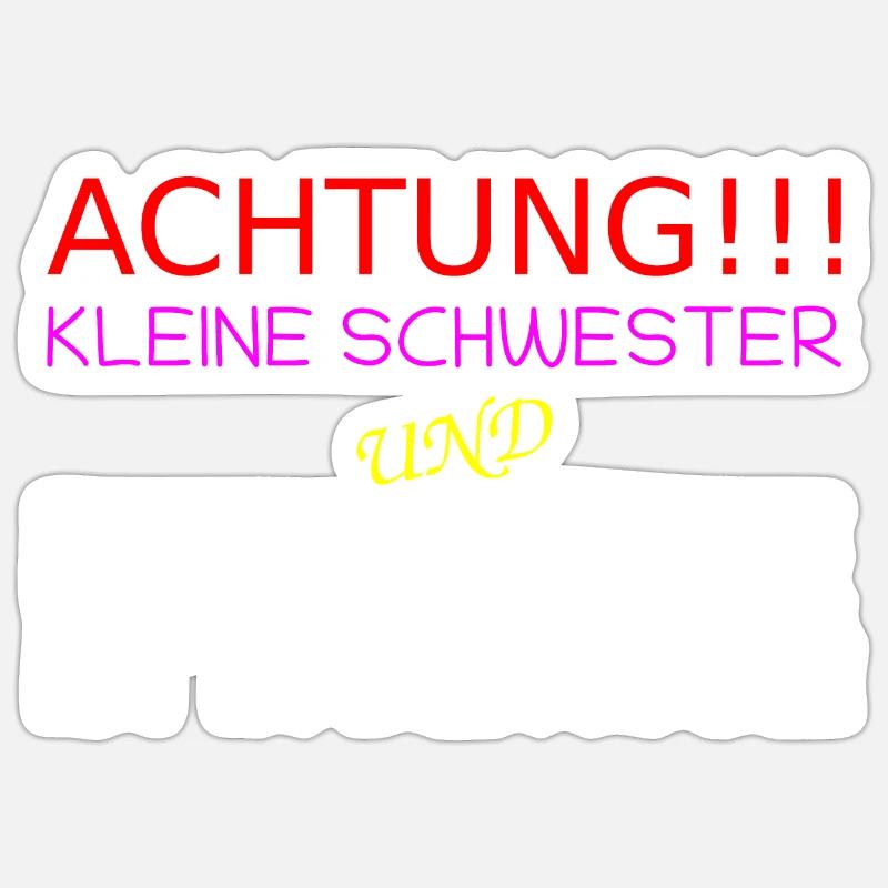 Sticker Größe S (10 x 10 cm) - 