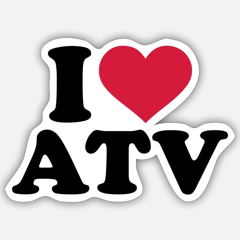 ATV Sticker Größe S (10 x 10 cm)