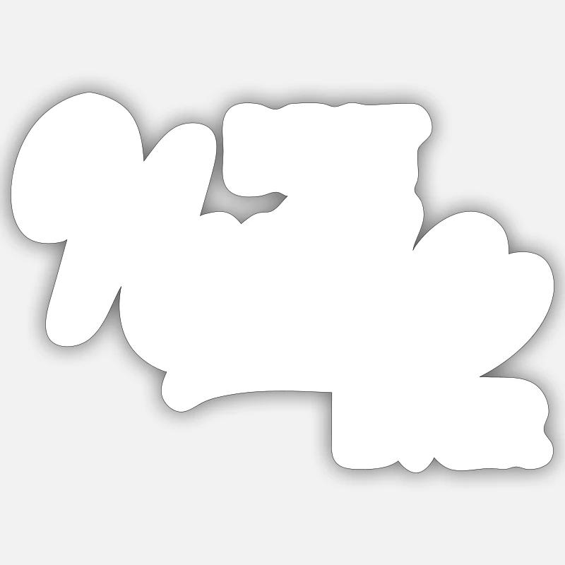 Sticker Größe S (10 x 10 cm) - 