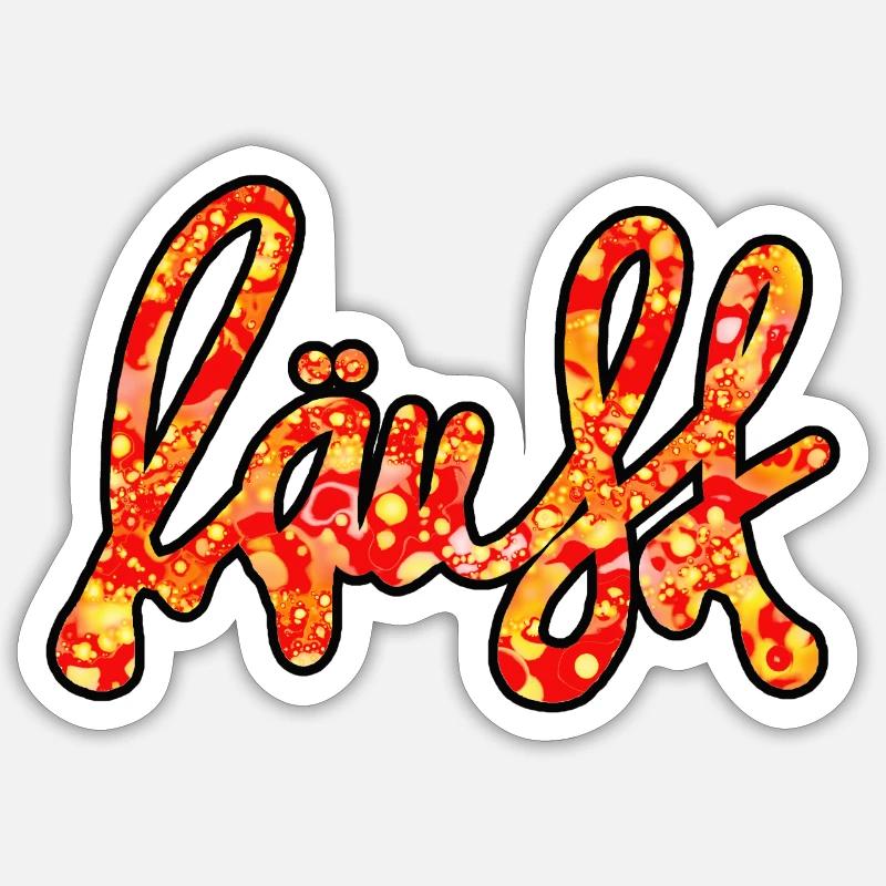 cooler Spruch - läuft - coole Sprüche - Sticker Größe S (10 x 10 cm) - Mattweiß