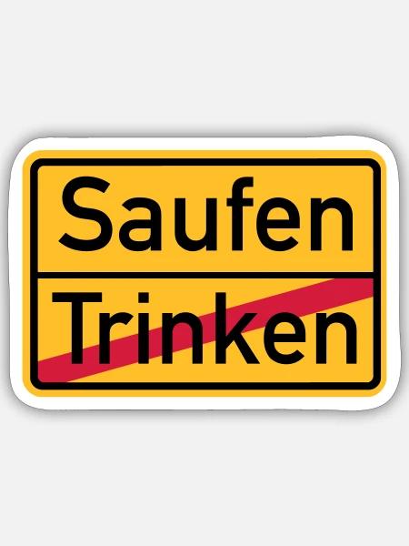- Sticker Größe S (10 x 10 cm) - Mattweiß