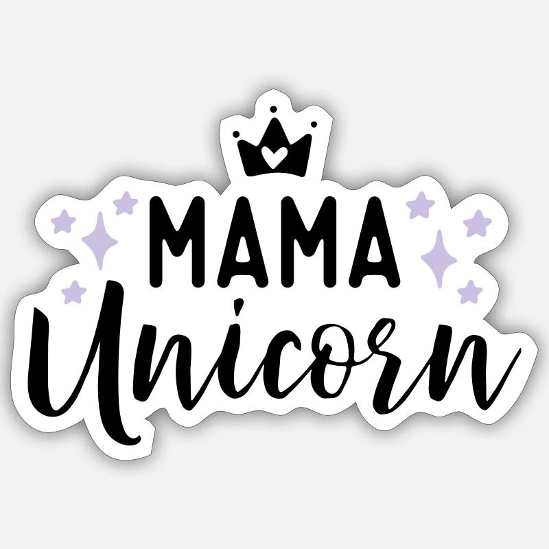 Unicorn Sticker taille S (10 x 10 cm)