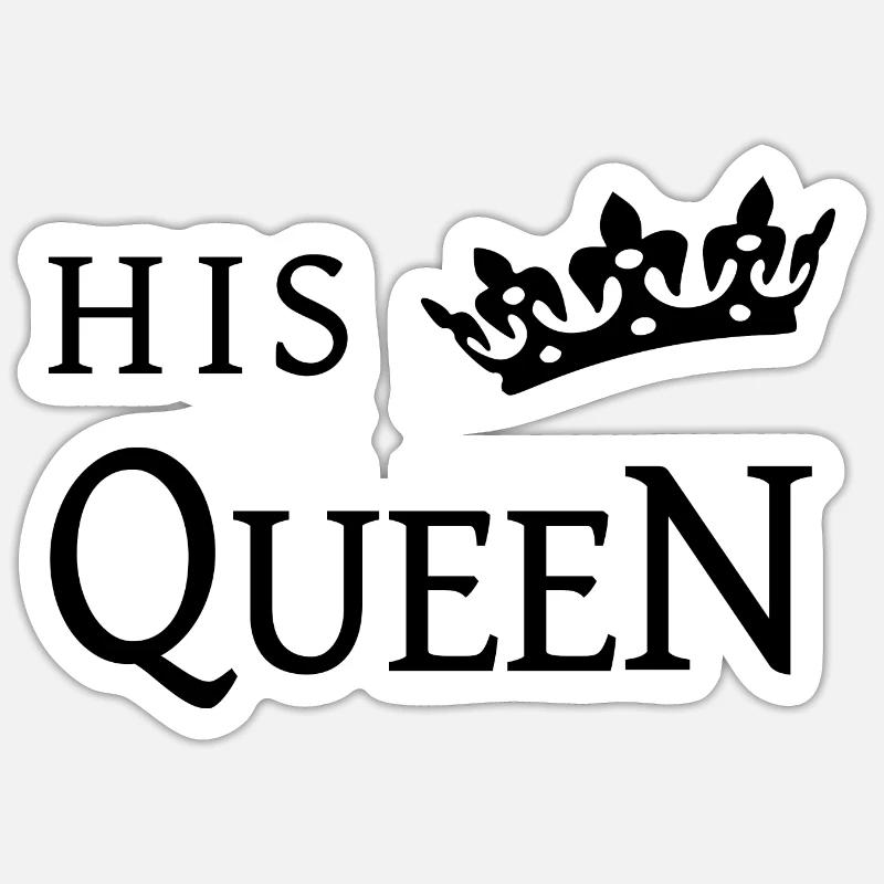 Valentine's day - Sticker size S (10 x 10 cm) - white matte