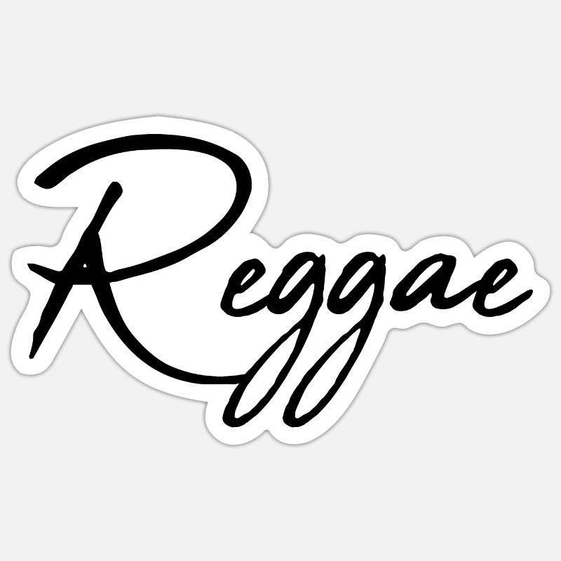 reggae Sticker size S (10 x 10 cm)