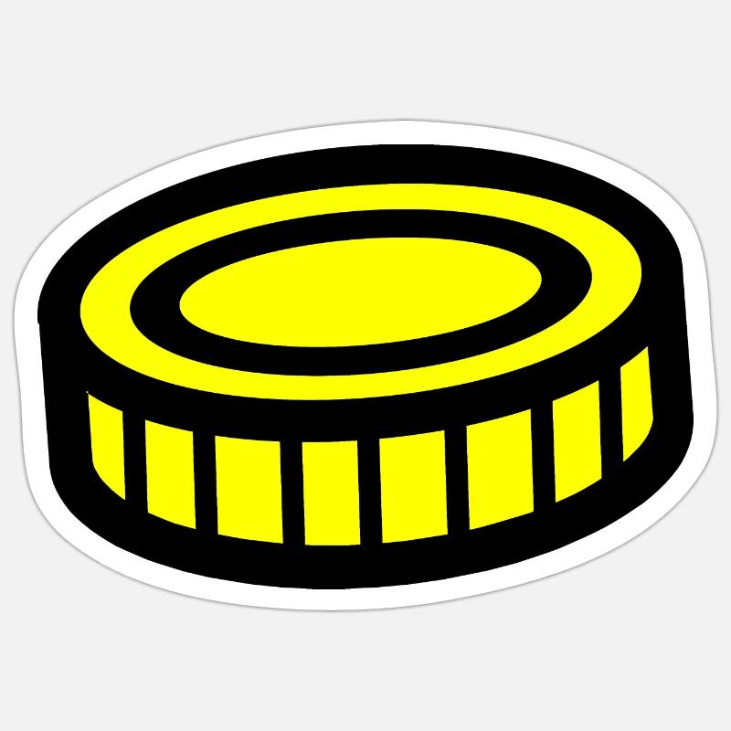 Conception de pièces Sticker taille S (10 x 10 cm)