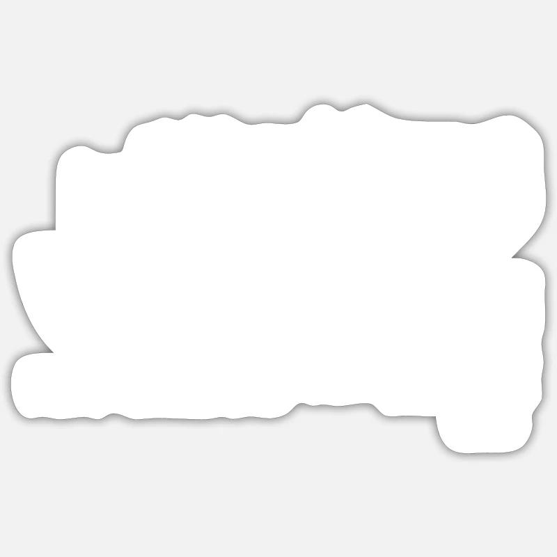 Jazz - Sticker Größe S (10 x 10 cm) - Mattweiß