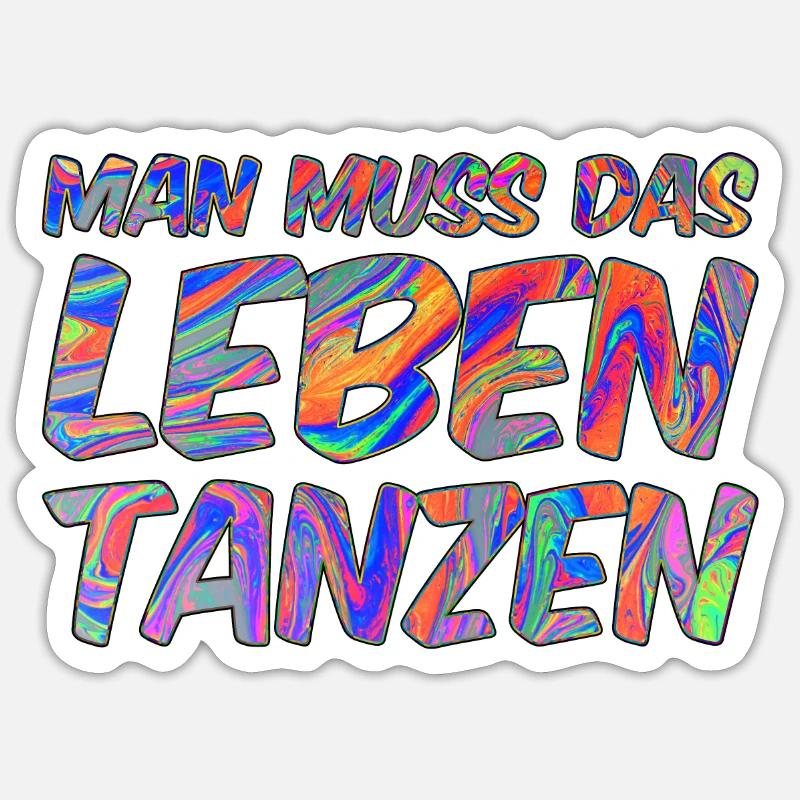 Sticker Größe S (10 x 10 cm) - 