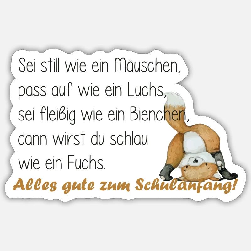 Sticker Größe S (10 x 10 cm) - 