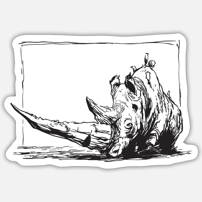 Sticker taille S (10 x 10 cm) - 