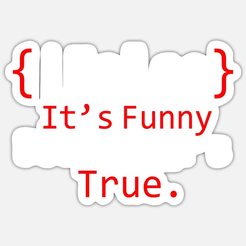 debugging programmer computer science computer nerd Sticker size S (10 x 10 cm)