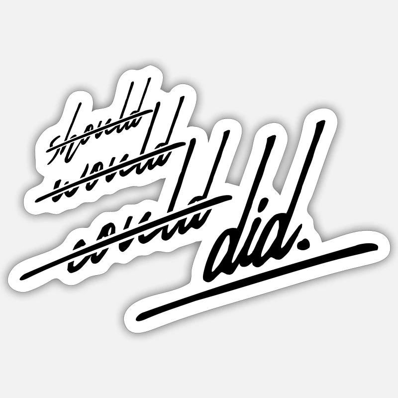 Sticker Größe S (10 x 10 cm) - 