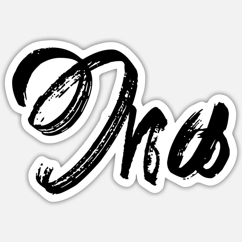 Ina Sticker taille S (10 x 10 cm)