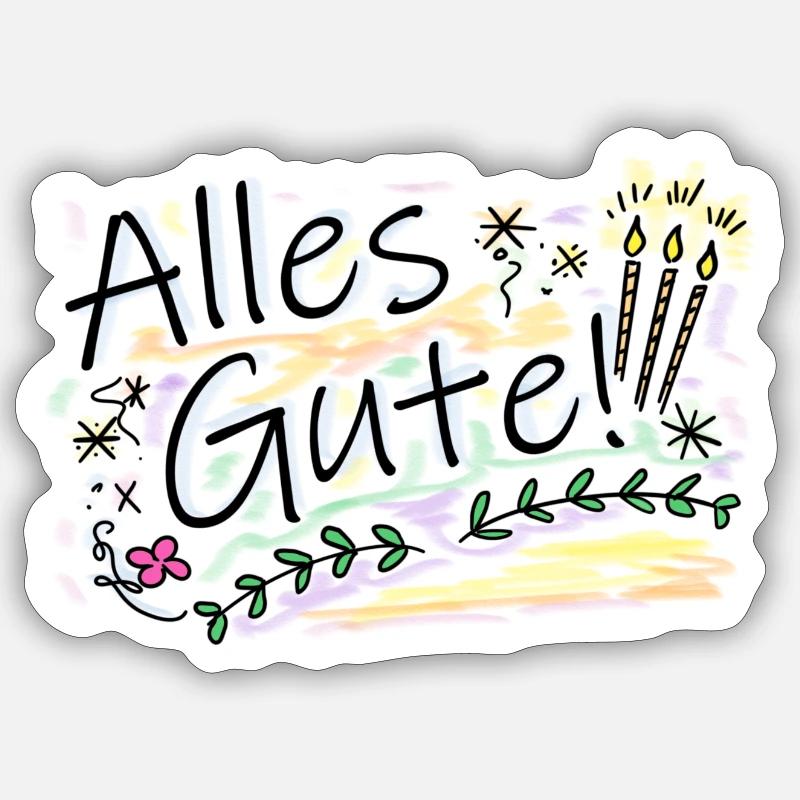 Sticker Größe S (10 x 10 cm) - 