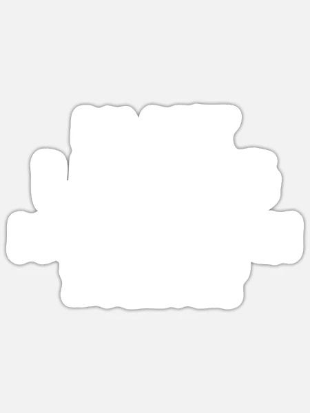 Du bist Lustig dich töte Ich zuletzt Makaber - Sticker Größe S (10 x 10 cm) - Mattweiß