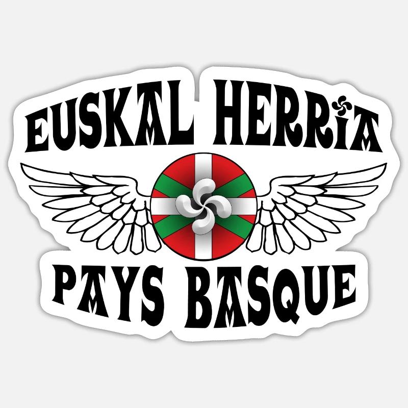 Pays Basque Sticker taille S (10 x 10 cm)