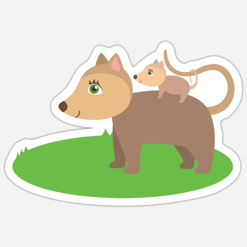 Sticker taille S (10 x 10 cm) - 
