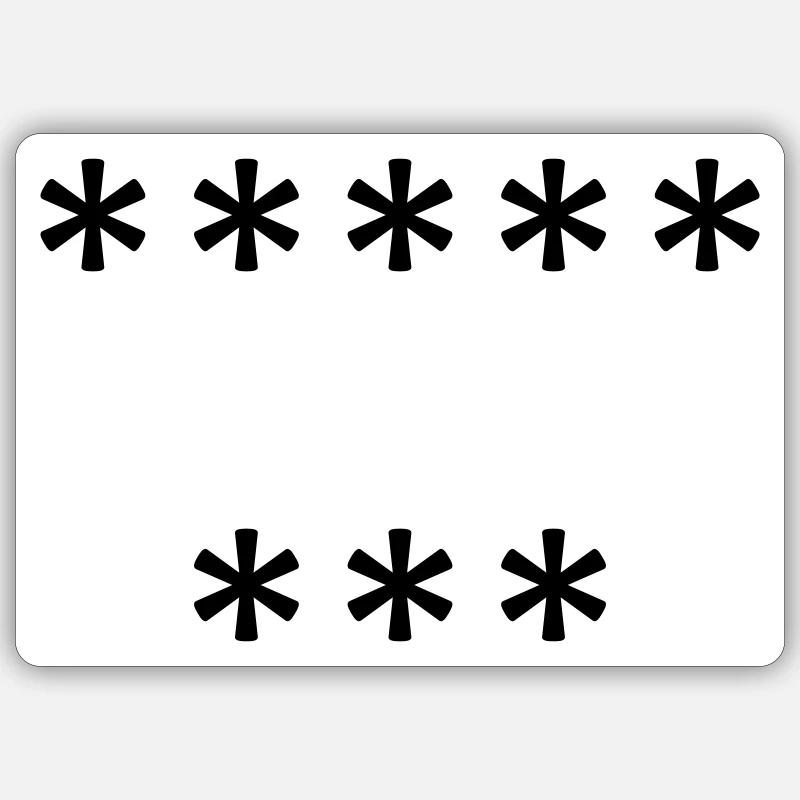 Sticker Größe S (10 x 10 cm) - 