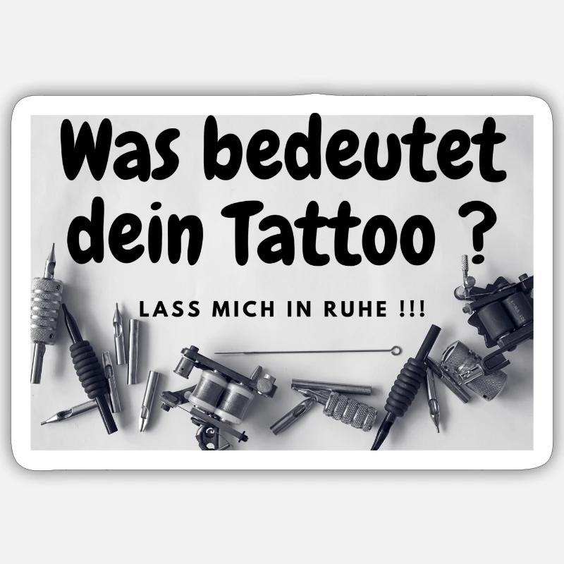 Sticker Größe S (10 x 10 cm) - 