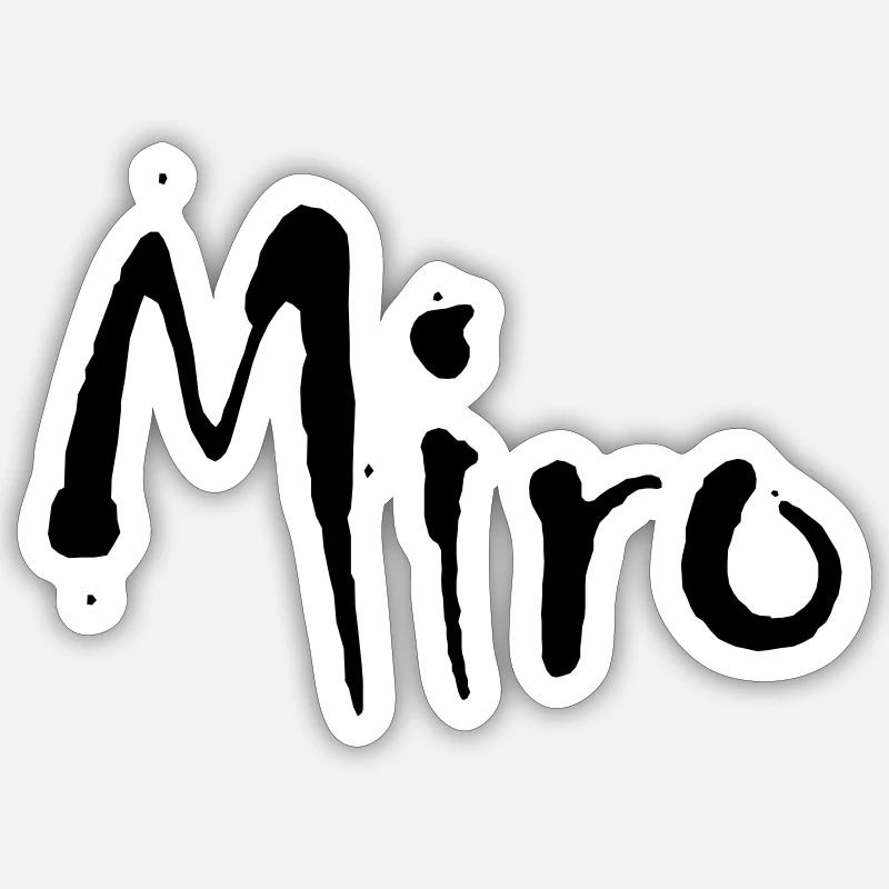 Miro Sticker size S (10 x 10 cm)