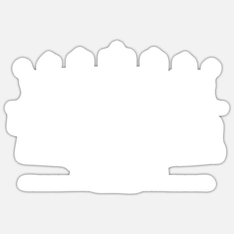 Taylor - Sticker Größe S (10 x 10 cm) - Mattweiß
