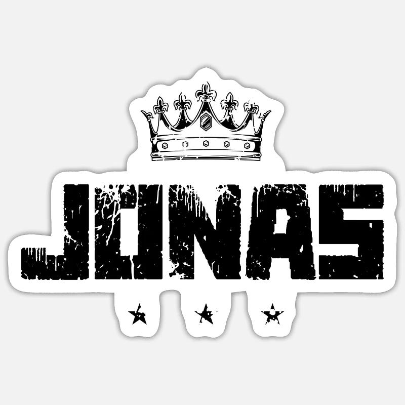 Jonas Sticker taille S (10 x 10 cm)