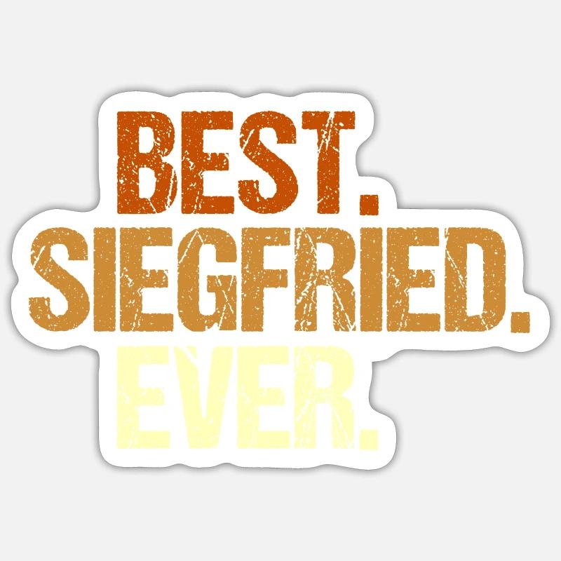 Siegfried Sticker Größe S (10 x 10 cm)