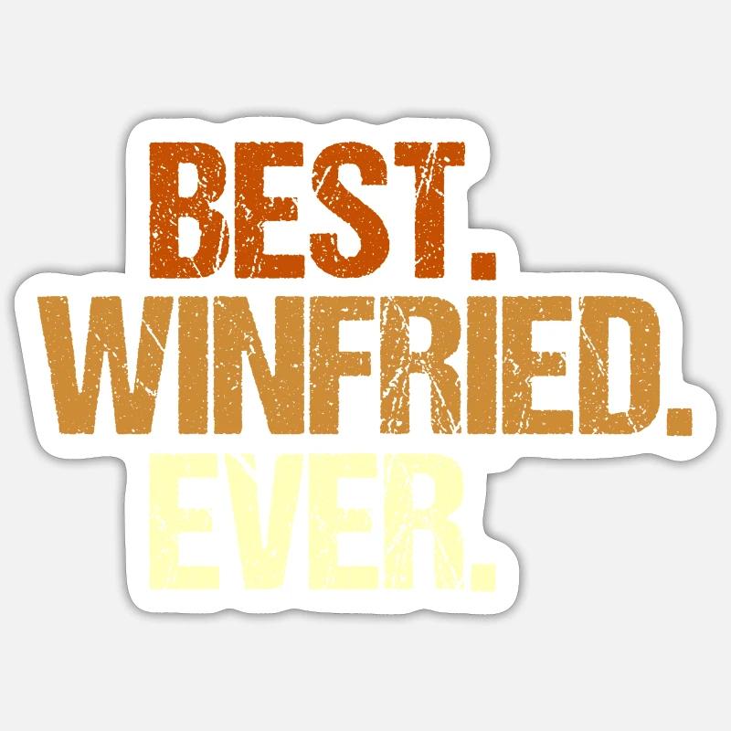 Winfried Sticker Größe S (10 x 10 cm)