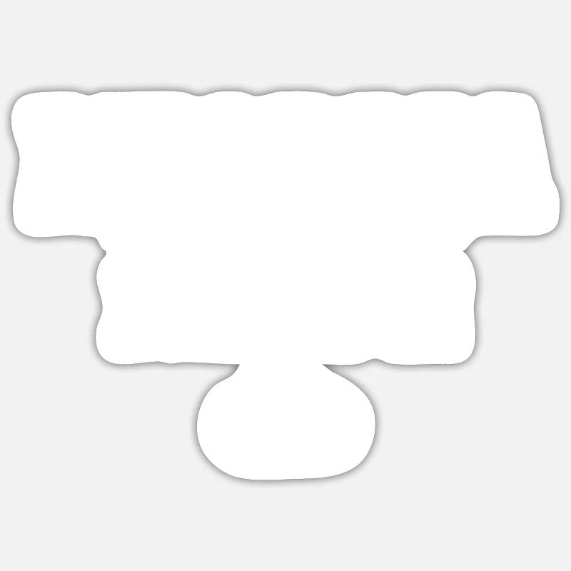 Modo Miarma activé - Mode activé - Sticker taille S (10 x 10 cm) - blanc mat