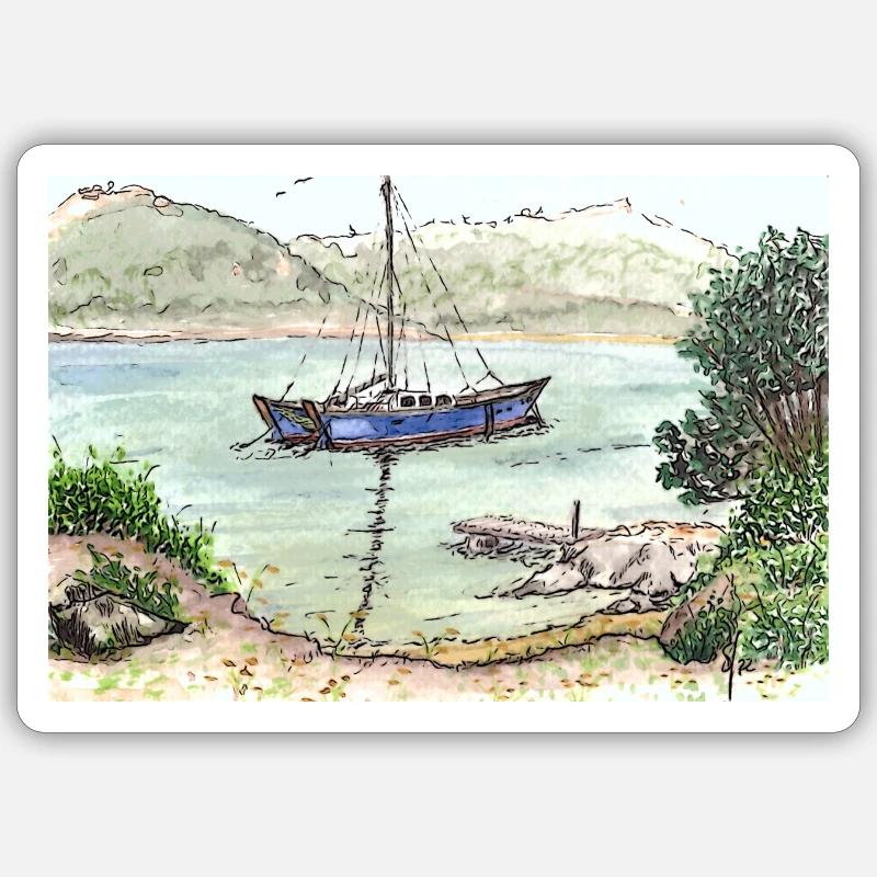 Sticker Größe S (10 x 10 cm) - 