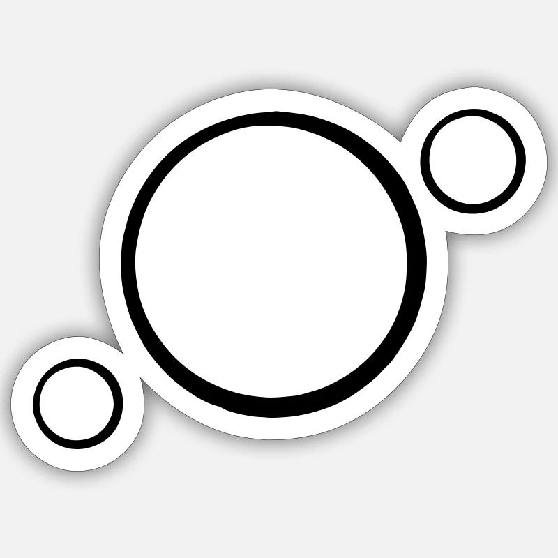 Circle Sticker size S (10 x 10 cm)