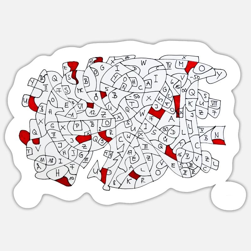 Sticker taille S (10 x 10 cm) -