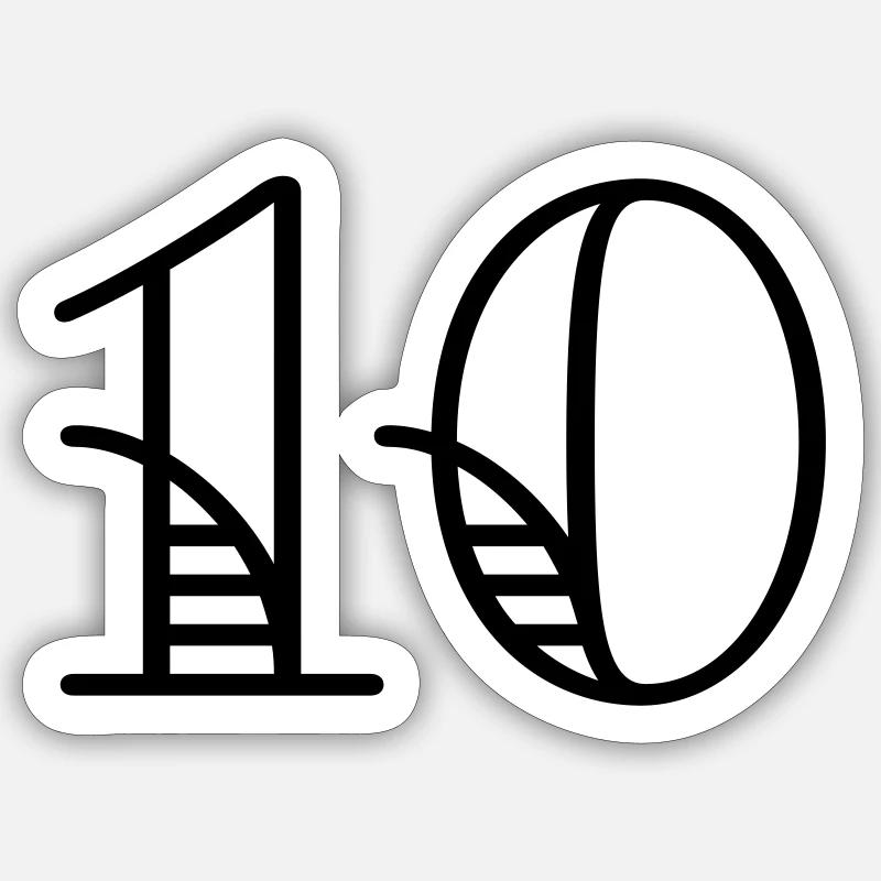 Sticker taille S (10 x 10 cm) - 