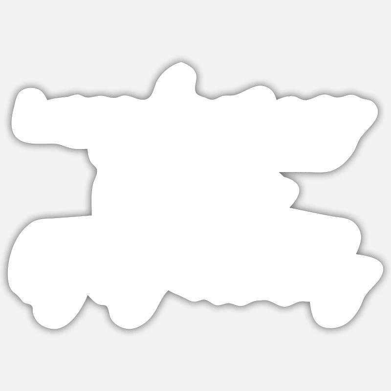 may be wrong lustiger Spruch Party Englisch Sticker Größe S (10 x 10 cm)