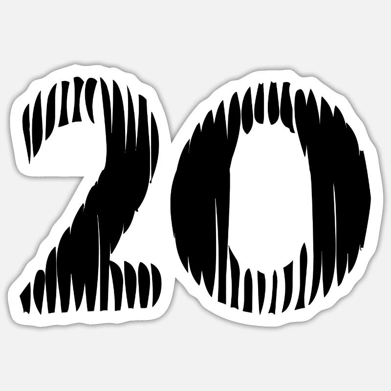 Sticker taille S (10 x 10 cm) - 