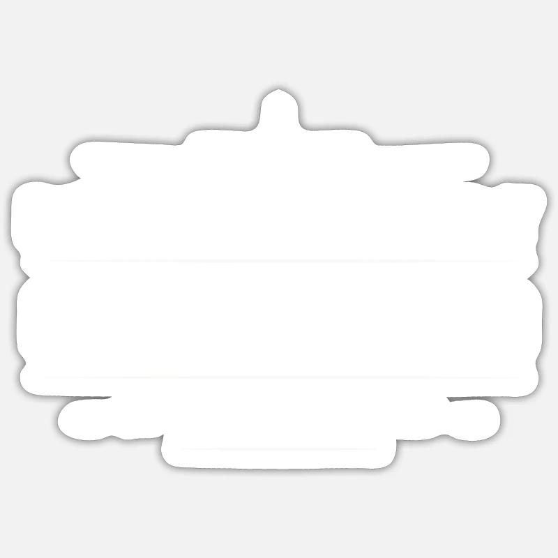 Pilotenschein Flieger - Sticker Größe S (10 x 10 cm) - Mattweiß