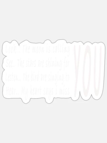 Romance - Sticker Größe S (10 x 10 cm) - Mattweiß