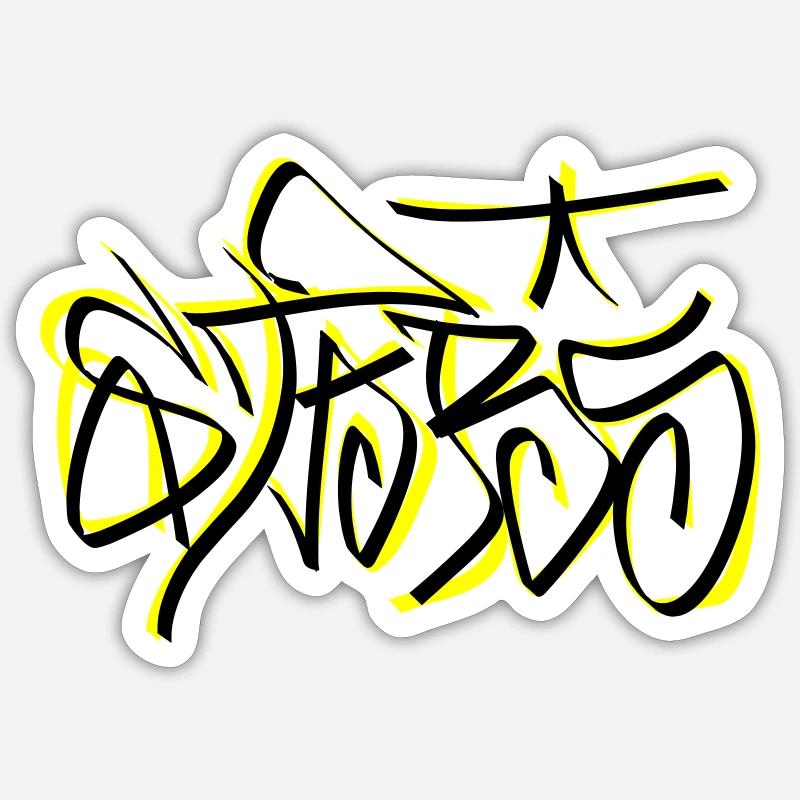Sticker Größe S (10 x 10 cm) - 