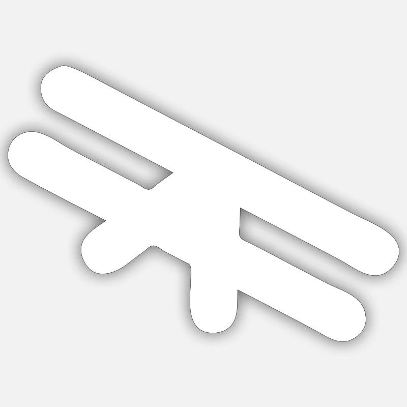 Sticker Größe S (10 x 10 cm) - 