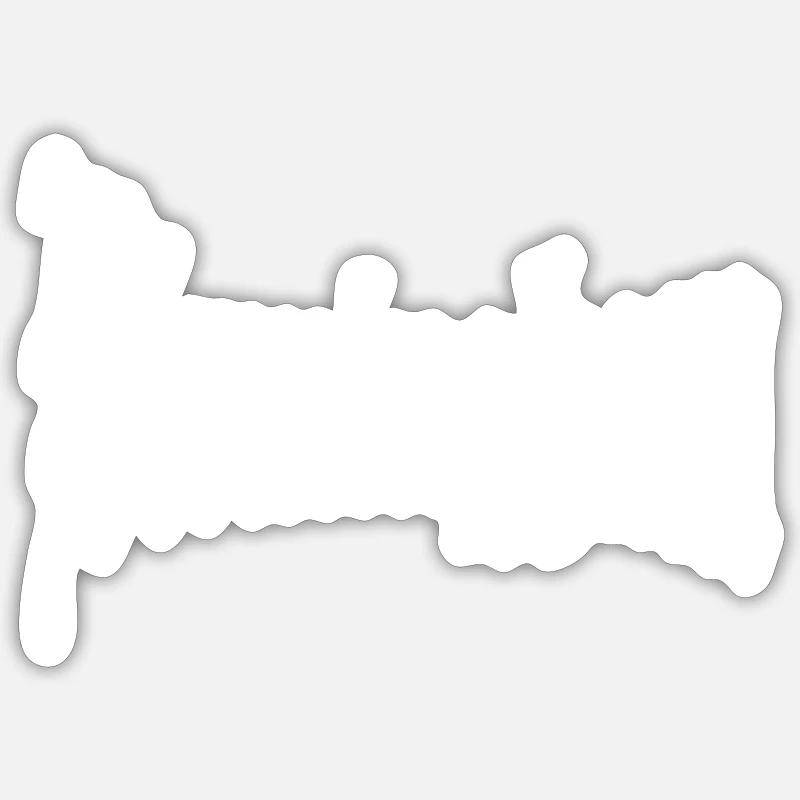 Birmingham - Sticker size S (10 x 10 cm) - white matte