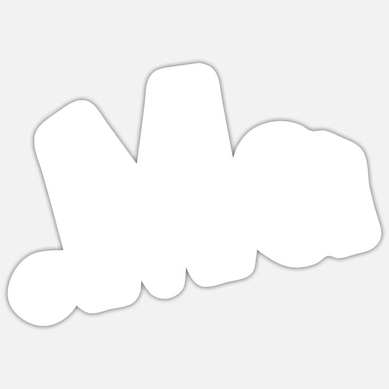 Maroc Code internet du pays Sticker taille S (10 x 10 cm)