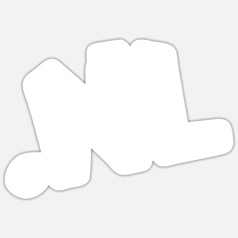 Holland Country internet code - Sticker size S (10 x 10 cm) - white matte