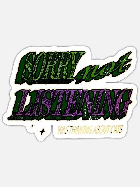 - Sticker taille S (10 x 10 cm) - blanc mat