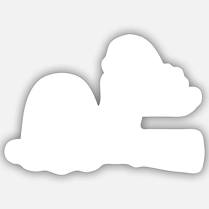 Sticker Größe S (10 x 10 cm) - 